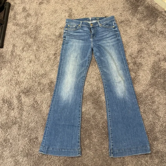 7 for all mankind dojo jeans - Picture 1 of 4
